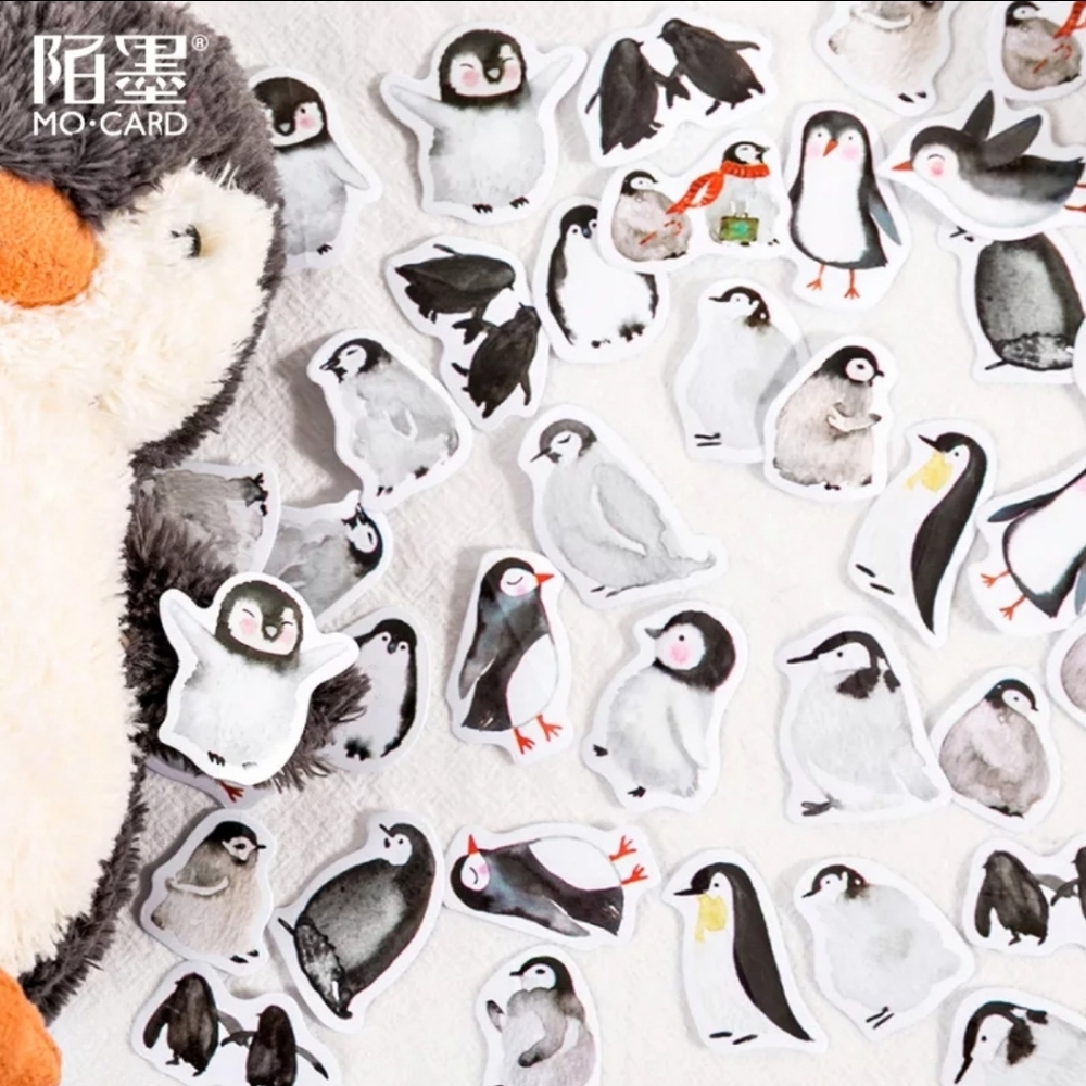 PUDGY PENGUIN JOURNALING STICKERS